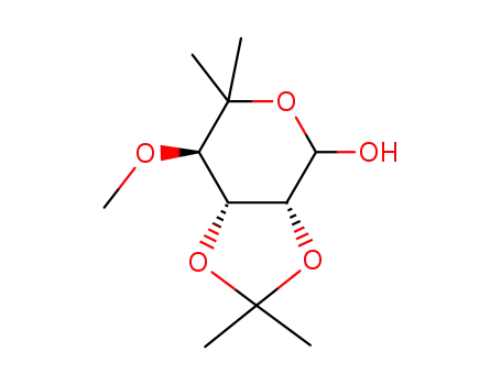 4-O-methyl-5,5-di-C-methyl-2,3-O-(1-methylethylidene)-L-lyxopyranose