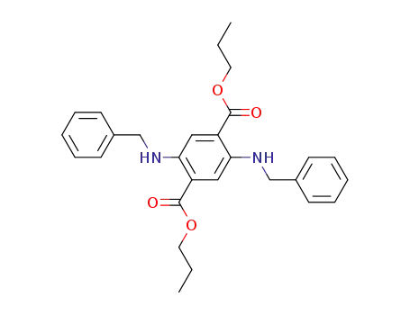 2,5-Bis-benzylamino-terephthalic acid dipropyl ester