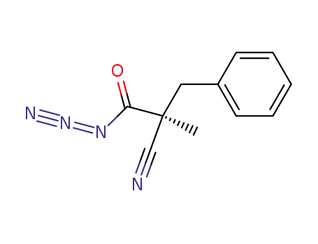 (S)-2-Cyano-2-methyl-3-phenyl-propionyl azide