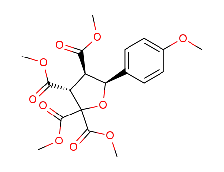 (3R,4R,5S)-5-(4-Methoxy-phenyl)-dihydro-furan-2,2,3,4-tetracarboxylic acid tetramethyl ester