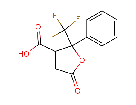 3-carboxy-4-phenyl-4-(trifluoromethyl)butanolide