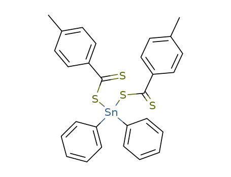 diphenyltin bis<4-(methyl)dithiobenzoate>
