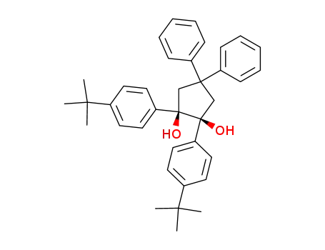 cis-4,4-diphenyl-1,2-bis(4-tert-butylphenyl)cyclopentane-1,2-diol