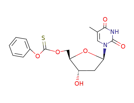 5'-O-(phenoxythiocarbonyl)thymidine