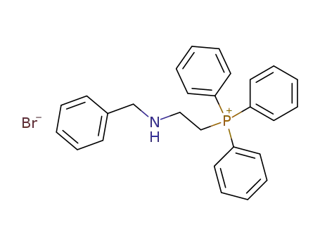 Molecular Structure of 85009-71-8 (Phosphonium, triphenyl[2-[(phenylmethyl)amino]ethyl]-, bromide)