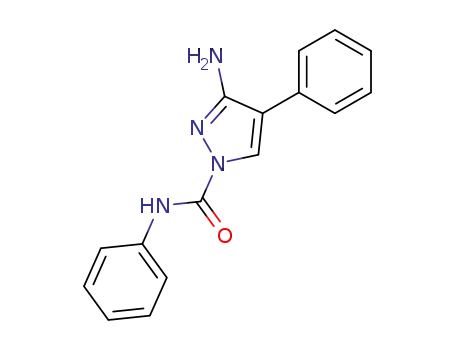 3-Amino-N,4-diphenyl-1H-pyrazol-1-carboxamid