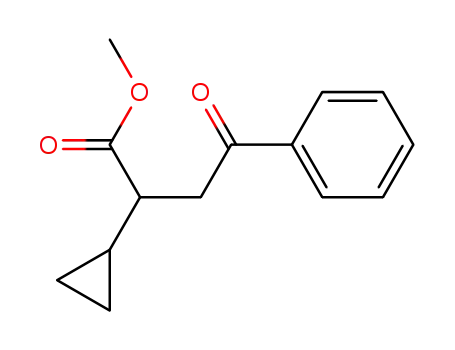 methyl 2-cyclopropyl-4-oxo-4-phenylbutanoate
