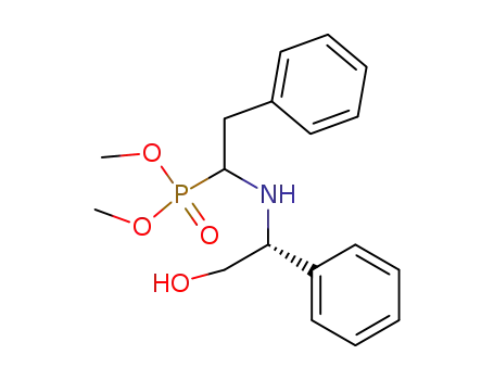 [1-((R)-2-Hydroxy-1-phenyl-ethylamino)-2-phenyl-ethyl]-phosphonic acid dimethyl ester