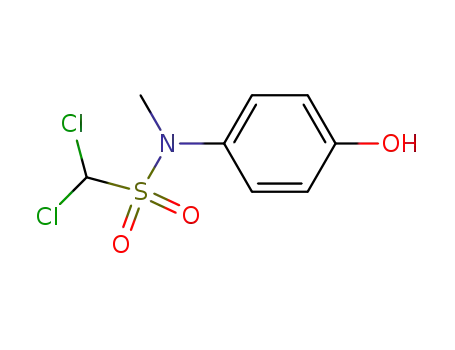 N-methyl-N-dihloromethanesulphonyl-p-hydroxybenzene