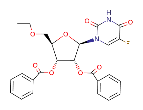 Uridine, 5'-O-ethyl-5-fluoro-, 2',3'-dibenzoate