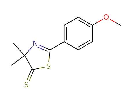 4,4-Dimethyl-2-(p-methoxyphenyl)-1,3-thiazol-5(4H)-thion