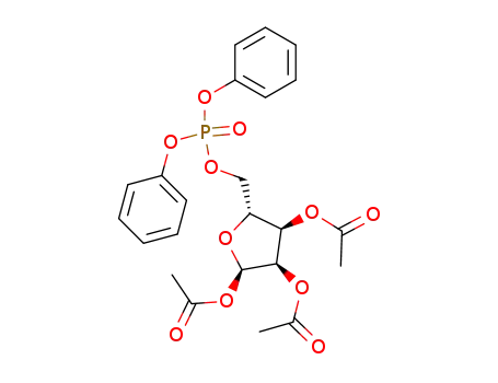 1,2,3-tri-O-acetyl-α-D-ribofuranose 5-diphenylphosphate