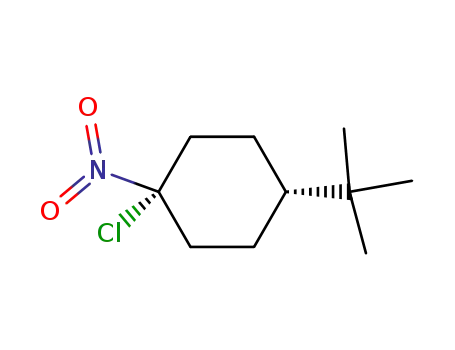 c-4-t-butyl-r-1-chloro-1-nitrocyclohexane