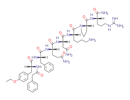 PHENYLAC-D-TYR(ET)-PHE-GLN-ASN-LYS-PRO-ARG-NH2