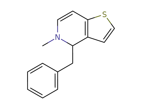 4-Benzyl-5-methyl-4,5-dihydrothieno<3,2-c>pyridin