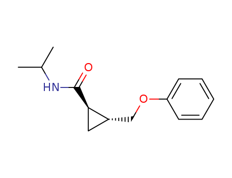 Cyclopropanecarboxamide,N-(1-methylethyl)-2-(phenoxymethyl)-, trans- (9CI)