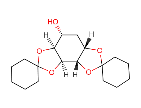 Molecular Structure of 228562-74-1 (L-1,2;5,6-di-O-cyclohexylidene-3-deoxy-chiro-inositol)