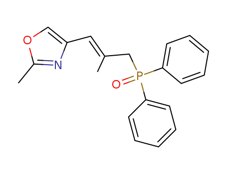 Oxazole, 4-[(1E)-3-(diphenylphosphinyl)-2-methyl-1-propenyl]-2-methyl-