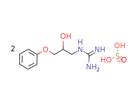 (azaniumylcarbonimidoyl)-(2-hydroxy-3-phenoxypropyl)azanium sulfate