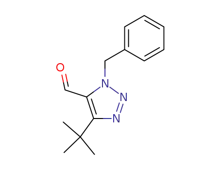 1H-1,2,3-Triazole-5-carboxaldehyde,
4-(1,1-dimethylethyl)-1-(phenylmethyl)-