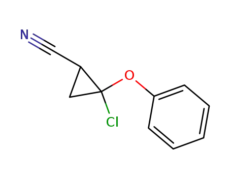 1-chloro-1-phenoxy-2-cyanocyclopropane