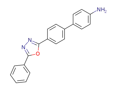 Molecular Structure of 136180-44-4 ([1,1'-Biphenyl]-4-amine, 4'-(5-phenyl-1,3,4-oxadiazol-2-yl)-)
