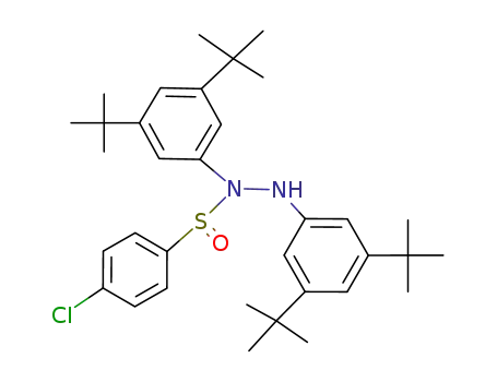N-(4-Chlorophenylsulfinyl)-N,N-bis(3,5-di-t-butylphenyl)-hydrazine