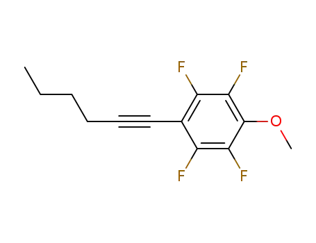 1-(4-Methoxy-2,3,5,6-tetrafluorophenyl)-1-hexyne