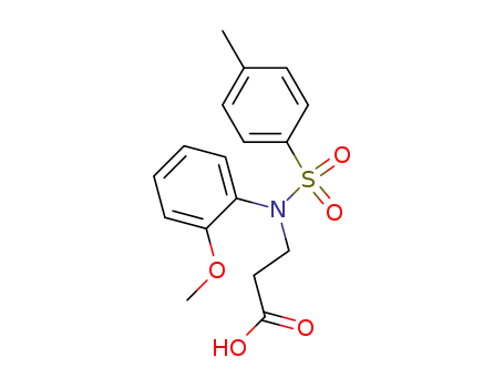3-{(2-메톡시페닐)[(4-메틸페닐)술포닐]아미노}프로판산