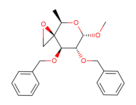 methyl 4,4<sup>1</sup>-anhydro-2,3-di-O-benzyl-6-deoxy-4-C-hydroxymethyl-α-D-galactopyranoside
