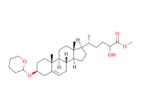 methyl 24-hydroxy-3β-tetrahydropyranyloxychol-5-ene-24-carboxylate