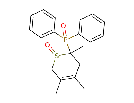 Phosphine oxide,
(3,6-dihydro-2,4,5-trimethyl-1-oxido-2H-thiopyran-2-yl)diphenyl-