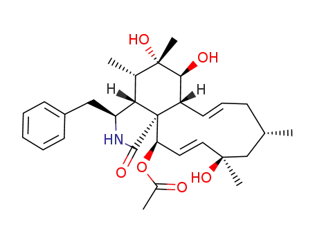 Molecular Structure of 108050-27-7 (CYTOCHALASINP)
