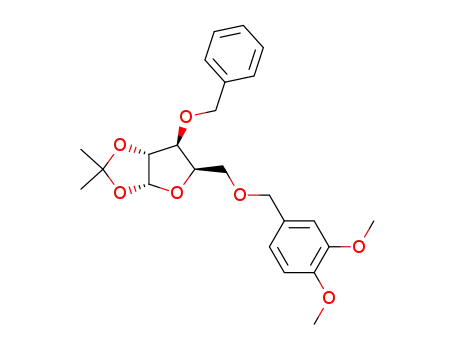 (3aR,5R,6S,6aR)-6-Benzyloxy-5-(3,4-dimethoxy-benzyloxymethyl)-2,2-dimethyl-tetrahydro-furo[2,3-d][1,3]dioxole