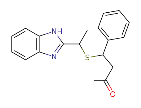 4-[1-(1H-Benzoimidazol-2-yl)-ethylsulfanyl]-4-phenyl-butan-2-one