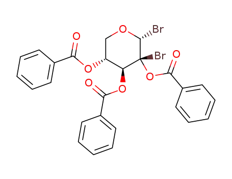 2,3,4-Tri-O-benzoyl-2-C-bromo-α-D-xylopyranosyl bromide