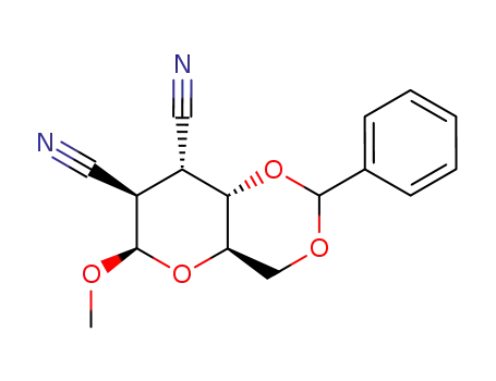 (4aR,6R,7R,8R,8aS)-6-Methoxy-2-phenyl-hexahydro-pyrano[3,2-d][1,3]dioxine-7,8-dicarbonitrile