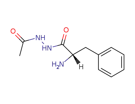 Molecular Structure of 7143-45-5 (L-Phenylalanine,2-acetylhydrazide)