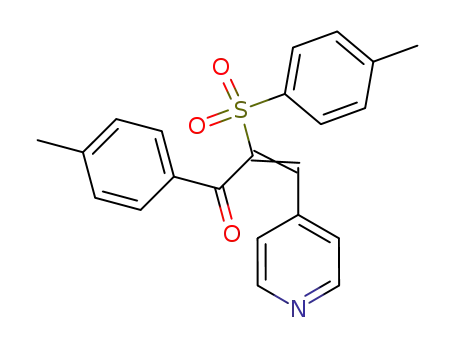 (E)-3-Pyridin-4-yl-2-(toluene-4-sulfonyl)-1-p-tolyl-propenone