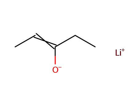 Molecular Structure of 1063719-01-6 (3-pentanone lithium enolate)