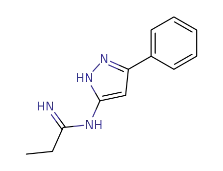 N'-(5-phenyl-1H-pyrazol-3-yl)propanimidamide