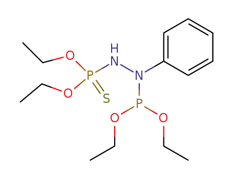 O,O-diethyl-N'-diethoxyphosphinyl-N'-phenylhydrazidothiophosphate