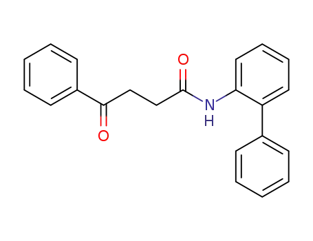 Molecular Structure of 60752-04-7 (N-Biphenyl-2-yl-4-oxo-4-phenyl-butyramide)