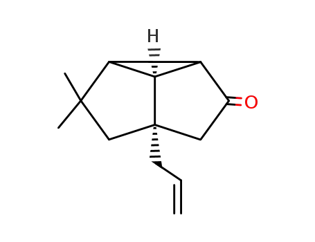tricyclo(3.3.0.0<sup>2,8</sup>)octan-3-one