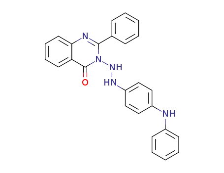2-Phenyl-3-[N'-(4-phenylamino-phenyl)-hydrazino]-3H-quinazolin-4-one