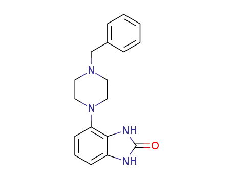 4-(4-benzylpiperazin-1-yl)-1,3-dihydro-benzoimidazol-2-one