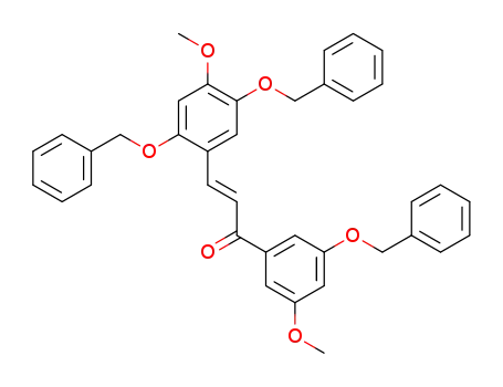 1-(3-Benzyloxy-5-methoxyphenyl)-3-(2,5-dibenzyloxy-4-methoxyphenyl)-2-propen-1-on