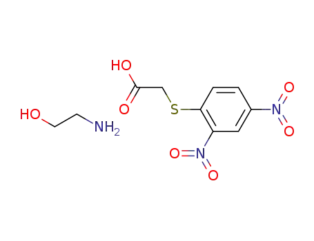 ((2,4-디니트로페닐)티오)아세트산 2-아미노에탄올(1:1)