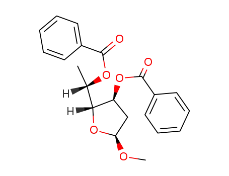 methyl 3,5-di-O-benzoyl-2,6-dideoxy-β-L-lyxo-hexofuranoside