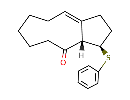 (Z)-(3R,3aS)-3-Phenylsulfanyl-2,3,3a,5,6,7,8,9-octahydro-1H-cyclopentacyclononen-4-one